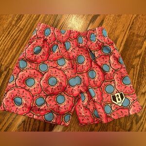 Baseball Lifestyle 101 Donut Shorts - pink and blue YM